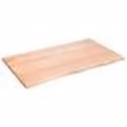 vidaXL Étagère murale marron clair 100x60x2cm bois chêne massif traité