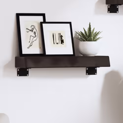 Avez-vous besoin de plus de possibilités de stockage mais n'avez pas d'espace ? Cette étagère murale de style rustique est la ...