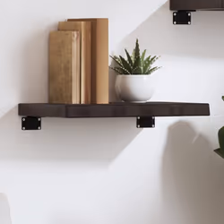 VidaXL 363750 étagères Chêne Marron foncé