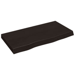 VidaXL 363787 étagères Chêne Marron foncé
