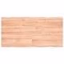 vidaXL Dessus de table bois massif traité bordure assortie