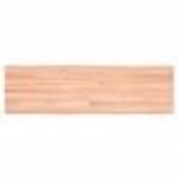 vidaXL Dessus de table bois massif traité bordure assortie
