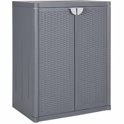 Description générale Cette armoire de rangement de jardin au design pratique est un véritable point de mire pour votre décora ...