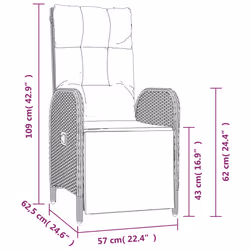 VidaXL 3185085 ensemble de meubles de jardin - Vue supplémentaire 7