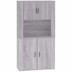 Cherchez-vous un buffet haut de gamme stylé ? Ce buffet haut ajoute un charme unique à votre intérieur existant ! Matériau du ...