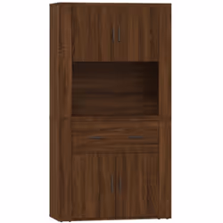 Cherchez-vous un buffet haut de gamme stylé ? Ce buffet haut ajoute un charme unique à votre intérieur existant ! Matériau du ...