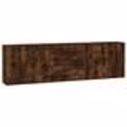 vidaXL Buffets 3 pcs Chêne fumé Bois d'ingénierie