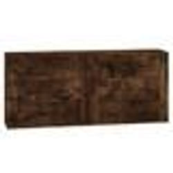 vidaXL Buffets 2 pcs chêne fumé bois d'ingénierie