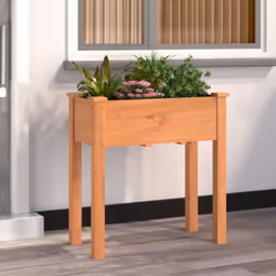 Cette jardinière pratique avec doublure est un excellent choix pour les amateurs de bricolage pour décorer vos jardins, balco ...