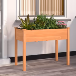 Cette jardinière pratique avec doublure est un excellent choix pour les amateurs de bricolage pour décorer vos jardins, balco ...
