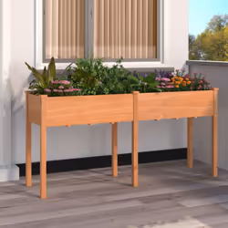 Cette jardinière pratique avec doublure est un excellent choix pour les amateurs de bricolage pour décorer vos jardins, balco ...