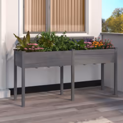 Cette jardinière pratique avec doublure est un excellent choix pour les amateurs de bricolage pour décorer vos jardins, balco ...