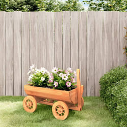 Vidaxl - Chariot décoratif 70x43x54 cm bois massif de sapin