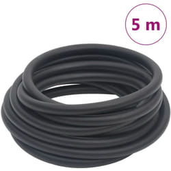 Vidaxl - Tuyau d'air hybride noir 0,6' 5 m caoutchouc et pvc
