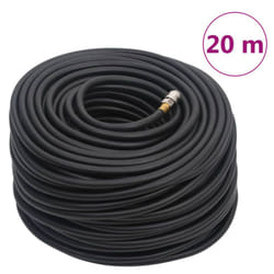 Vidaxl - Tuyau d air hybride noir 0,6 20 m caoutchouc et pvc