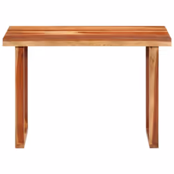 Ajoutez une touche de charme rustique à votre espace de vie avec cette table à manger en bois ! Bois d'acacia massif : la tab ...