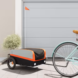 Cette remorque de vélo polyvalente et robuste sera idéale pour le transport de marchandises lourdes grâce à sa capacité de ch ...
