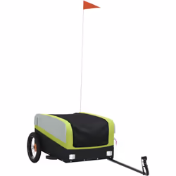 Cette remorque de vélo polyvalente et robuste sera idéale pour le transport de marchandises lourdes grâce à sa capacité de ch ...