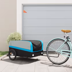 Cette remorque de vélo polyvalente et robuste sera idéale pour le transport de marchandises lourdes grâce à sa capacité de ch ...