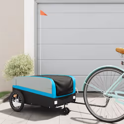 Cette remorque de vélo polyvalente et robuste sera idéale pour le transport de marchandises lourdes grâce à sa capacité de ch ...
