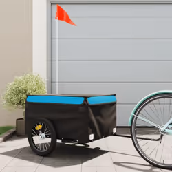 Cette remorque de vélo polyvalente et robuste sera idéale pour le transport de marchandises lourdes grâce à sa capacité de ch ...