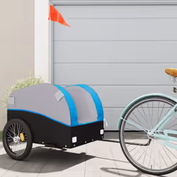 Cette remorque de vélo polyvalente et robuste sera idéale pour le transport de marchandises lourdes grâce à sa capacité de ch ...