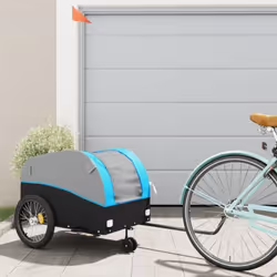 Cette remorque de vélo polyvalente et robuste sera idéale pour le transport de marchandises lourdes grâce à sa capacité de ch ...