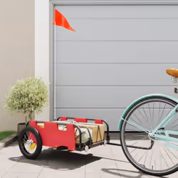 Cette remorque de vélo cargo est parfaitement adaptée à toutes les fins de transport en la connectant à votre vélo. Construct ...