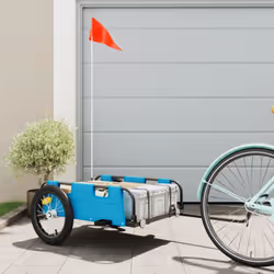 Cette remorque de vélo cargo est parfaitement adaptée à toutes les fins de transport en la connectant à votre vélo. Construct ...