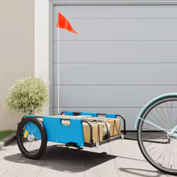 Cette remorque de vélo cargo est parfaitement adaptée à toutes les fins de transport en la connectant à votre vélo. Construct ...