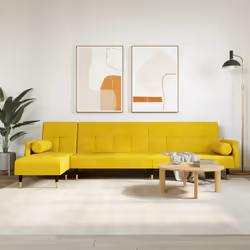 VidaXL 3157225 canapé Jaune
