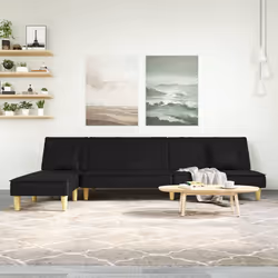 VidaXL 3157249 canapé Noir
