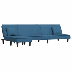 VidaXL 3157250, Bleu, mousse, Polyester, Polywood, 2000 mm, 890 mm, 700 mm