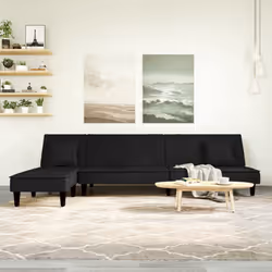 VidaXL 3157254 canapé Noir