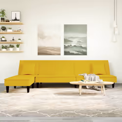 VidaXL 3157255 canapé Jaune