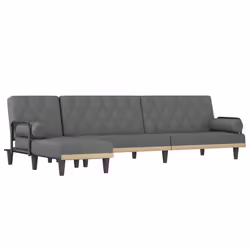 VidaXL 3157273, Gris, mousse, Polyester, Polywood, 2050 mm, 890 mm, 700 mm