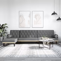 VidaXL 3157273 canapé Gris