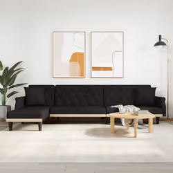 VidaXL 3157279 canapé Noir
