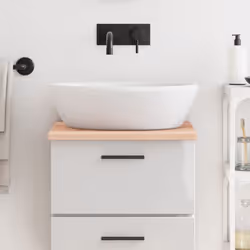 Vous envisagez de rénover vos comptoirs chez vous ? Ce comptoir de salle de bain en bois est un choix parfait ! Construction  ...
