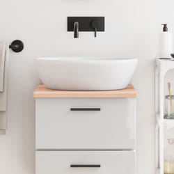 Vidaxl - Comptoir de salle de bain 40x60x2 cm bois massif non traité