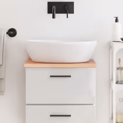 Vous envisagez de rénover vos comptoirs chez vous ? Ce comptoir de salle de bain en bois est un choix parfait ! Construction  ...