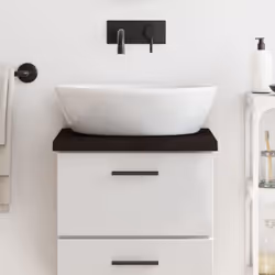 Vous envisagez de rénover vos comptoirs chez vous ? Ce comptoir de salle de bain en bois est un choix parfait ! Construction  ...