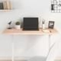 vidaXL Dessus de table 100x40x2 cm bois de chêne massif non traité