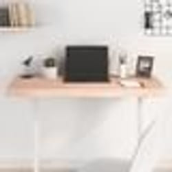 vidaXL Dessus de table 100x50x(2-6) cm bois de chêne massif non traité