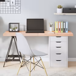 Donnez une nouvelle vie à votre table avec ce dessus de table en bois. C'est une excellente solution pour renouveler votre ta ...