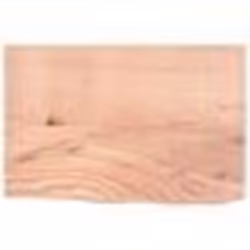 vidaXL Dessus de table marron clair 60x40x2 cm bois chêne traité