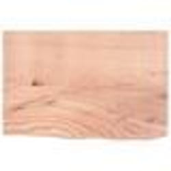 vidaXL Dessus de table marron clair 60x40x2 cm bois chêne traité