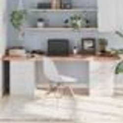 vidaXL Dessus de table marron clair bois chêne massif traité