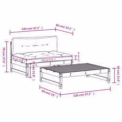 VidaXL 3186102 ensemble de meubles de jardin - Vue supplémentaire 8