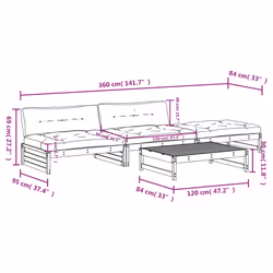 VidaXL 3186110 ensemble de meubles de jardin - Vue supplémentaire 8